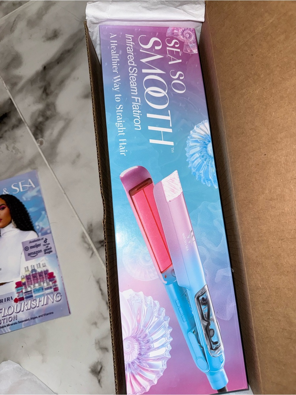 Infrared Steam Flatiron - Pink & Blue